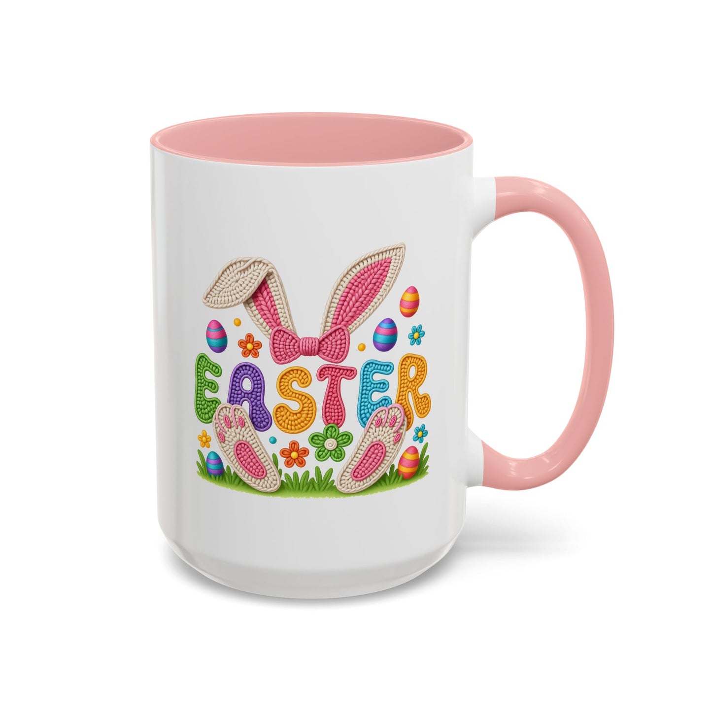 Easter Mug - Yarn Easter Bunny