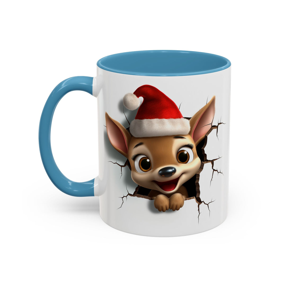 Chistmas Mug - Reindeer 3D 1