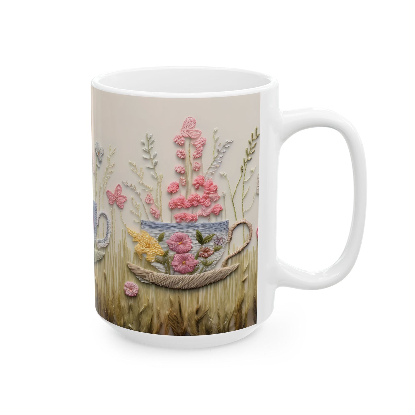 Artistic Mug - Felted Tea Cups