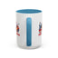 4th of July Mug - Peace Love America