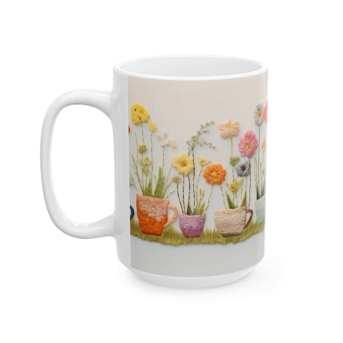 Artistic Mug - Felted Tea Cups 2
