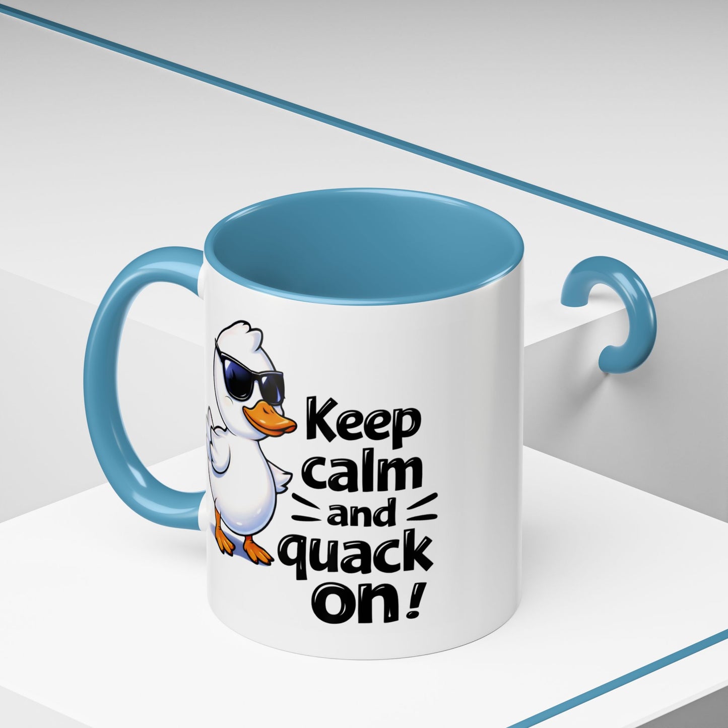Wellness Mug - Keep Calm And Quack On