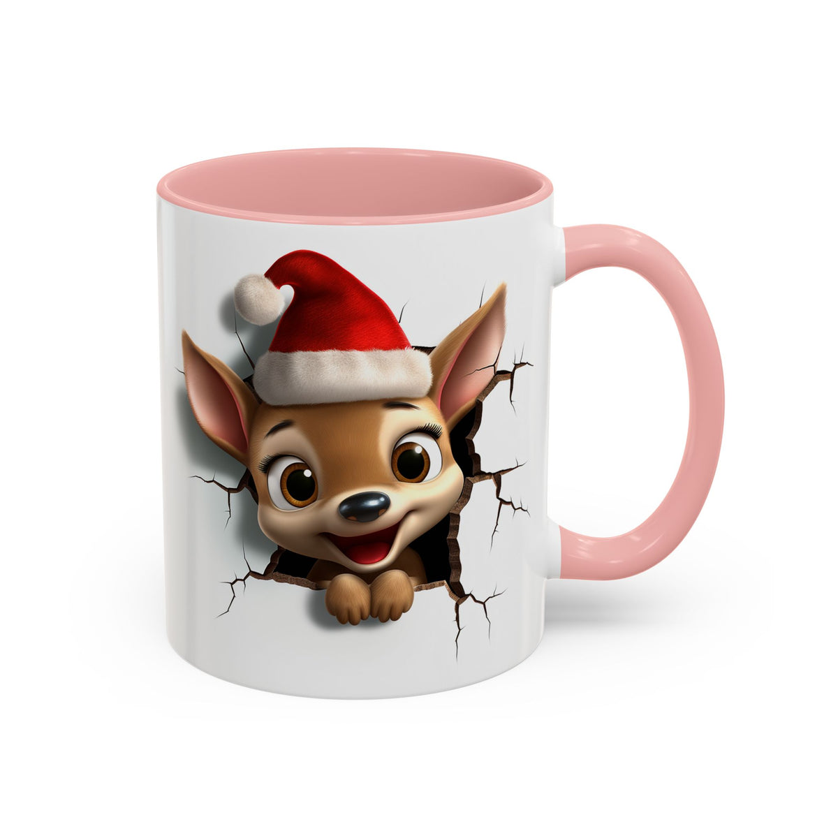 Chistmas Mug - Reindeer 3D 1