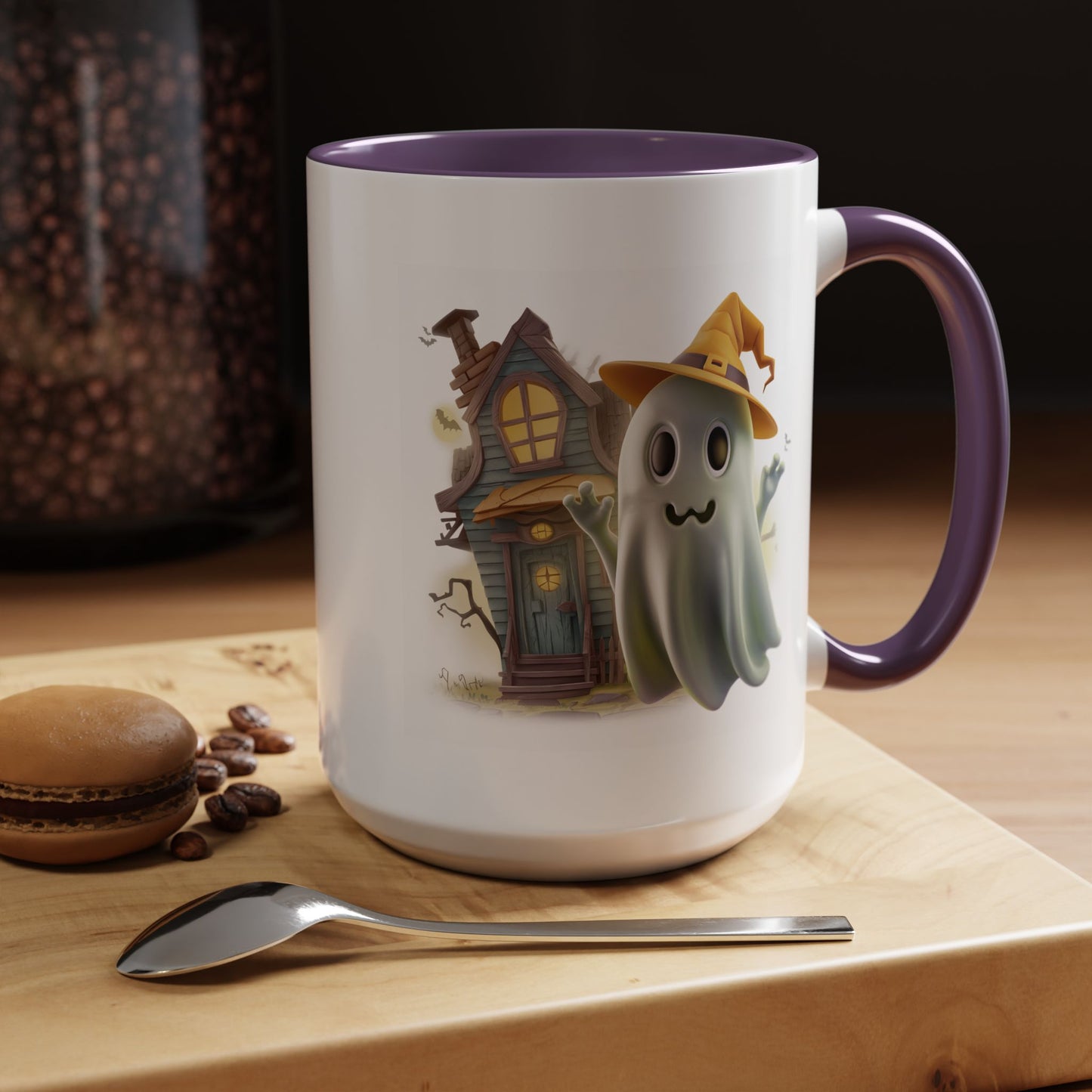 Halloween Mug - Spooky Ghost House