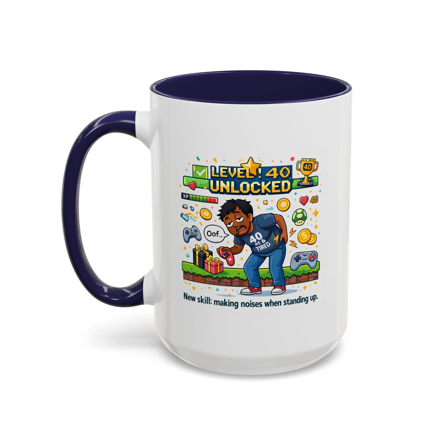 Birthday Mug - Level 40 Unlocked