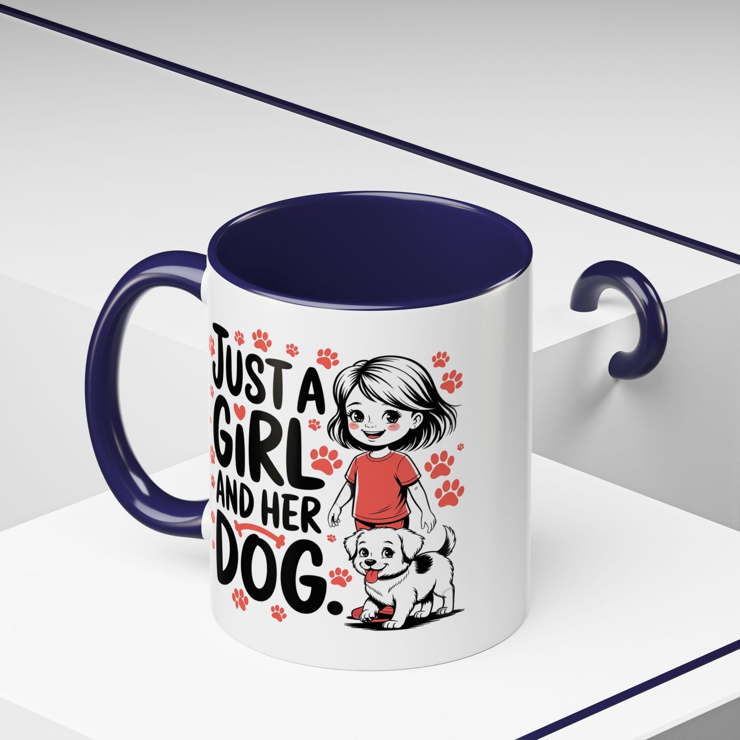 Animal Mug - Just a Girl and Her Dog