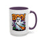 Halloween Mug - Boo! Flying Ghost With Broom