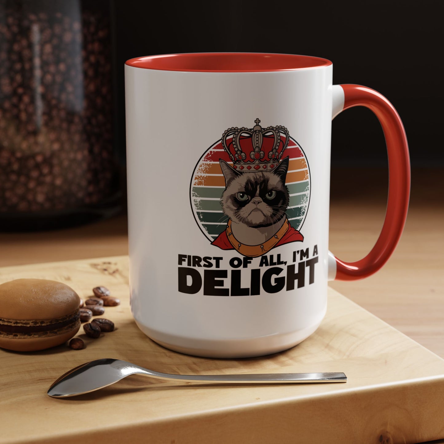 Animal Mug - First of All I'm a Delight