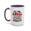 Humor Mug - The Angel on my Shoulder
