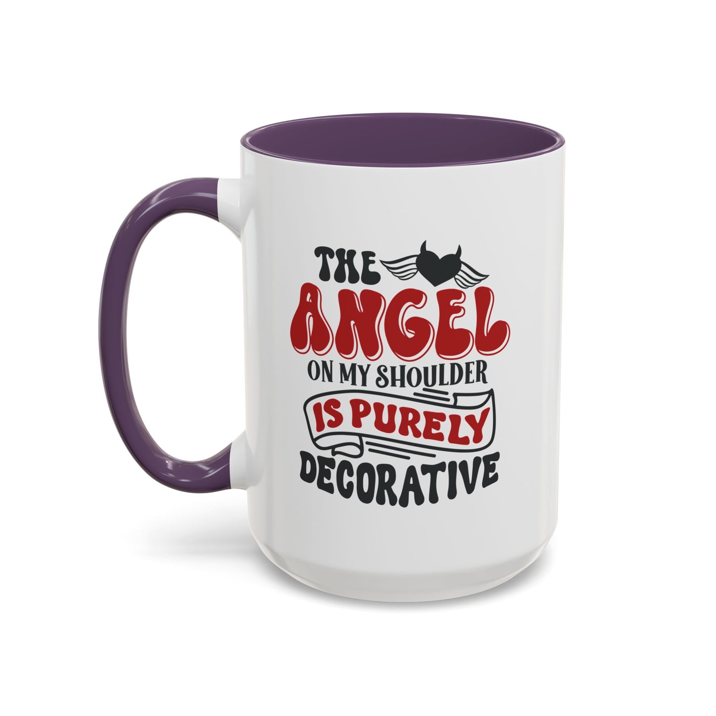 Humor Mug - The Angel on my Shoulder