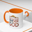 4th of July Mug - One Nation Under God Cross Flag