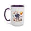Birthday Mug - Happy Birthday Astronaut, Cake & Balloon