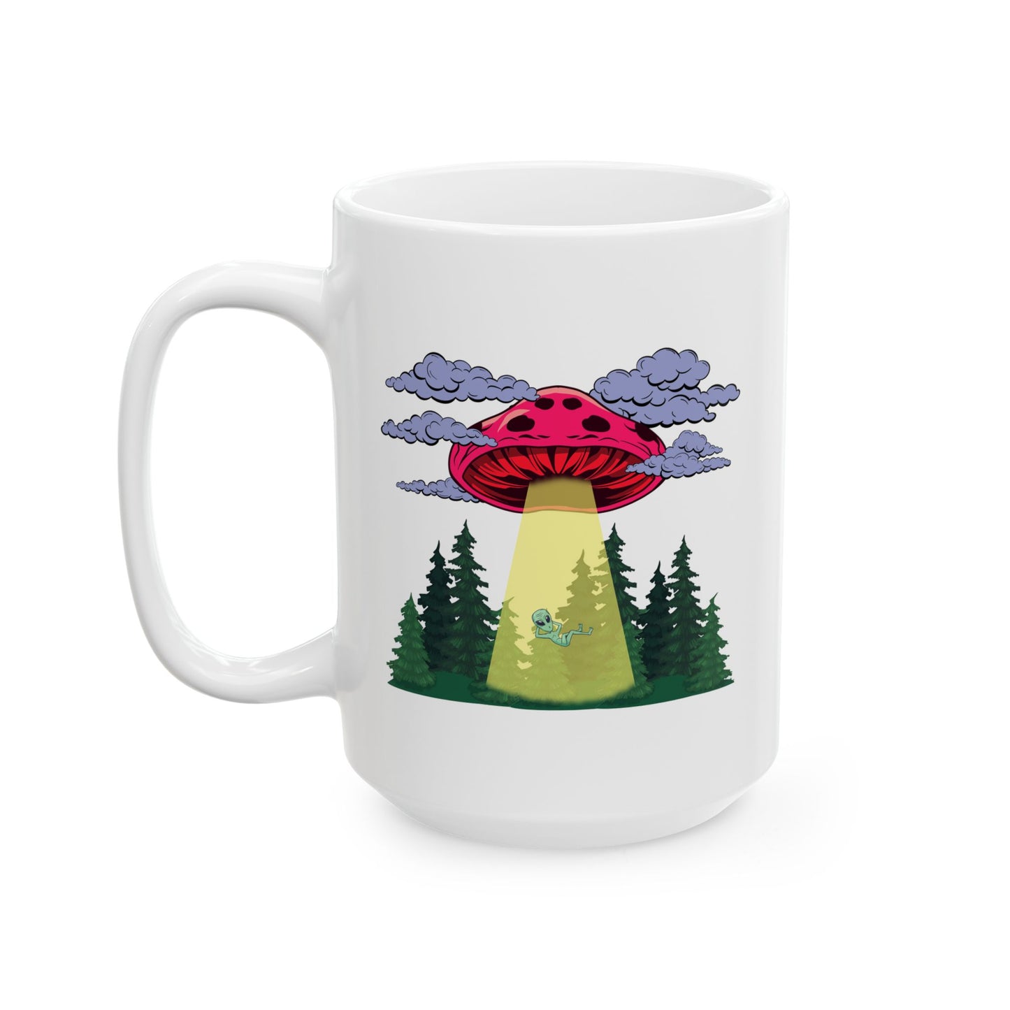 Alien Mug - Alien UFO