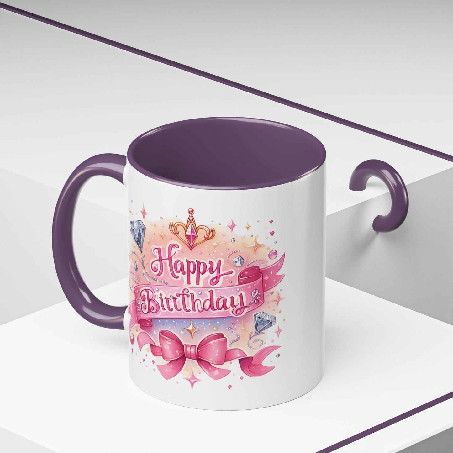Birthday Mug - Tiara Diamonds