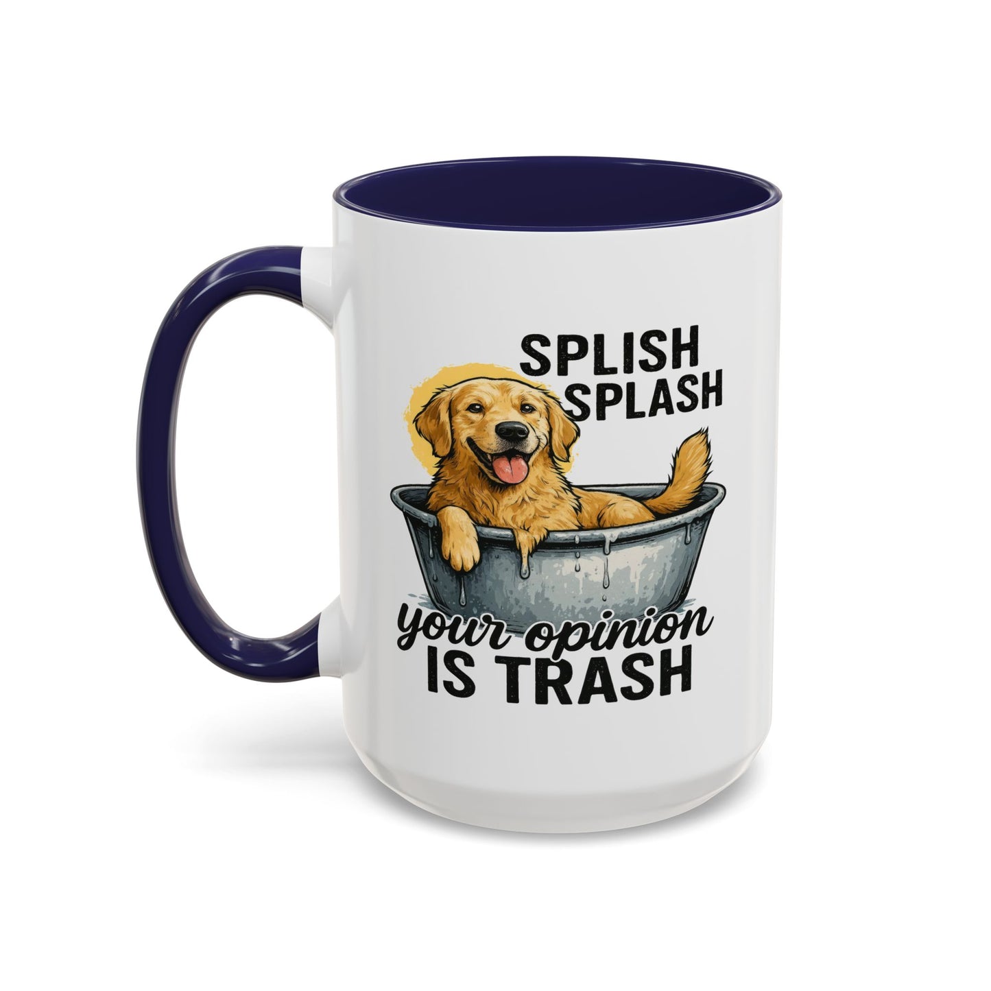 Animal Mug - Splish Splash Your Opinion Is Trash