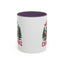 Christmas Mug - Merry Christmas Red & White Camper