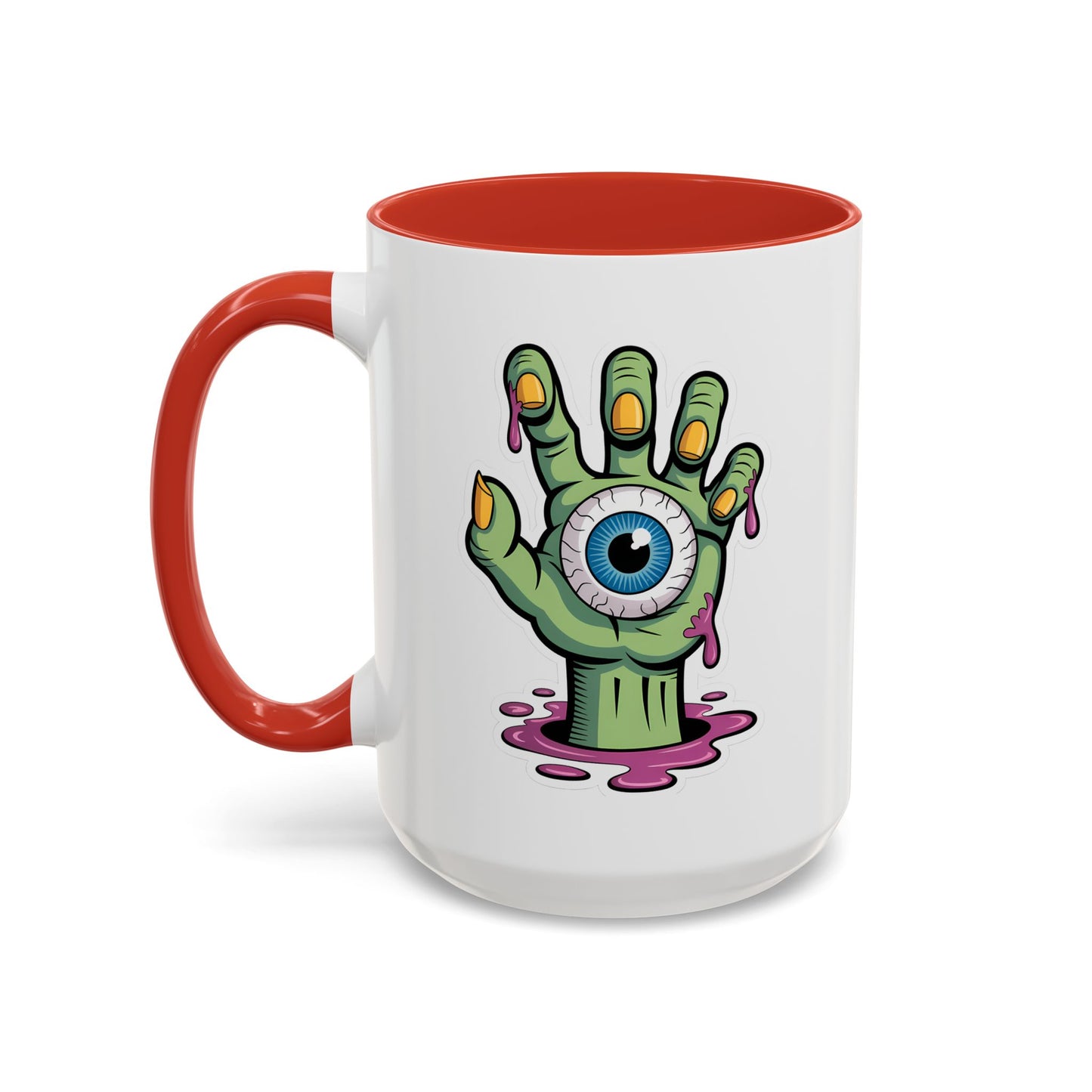 Halloween Mug - Eye Ball Hand
