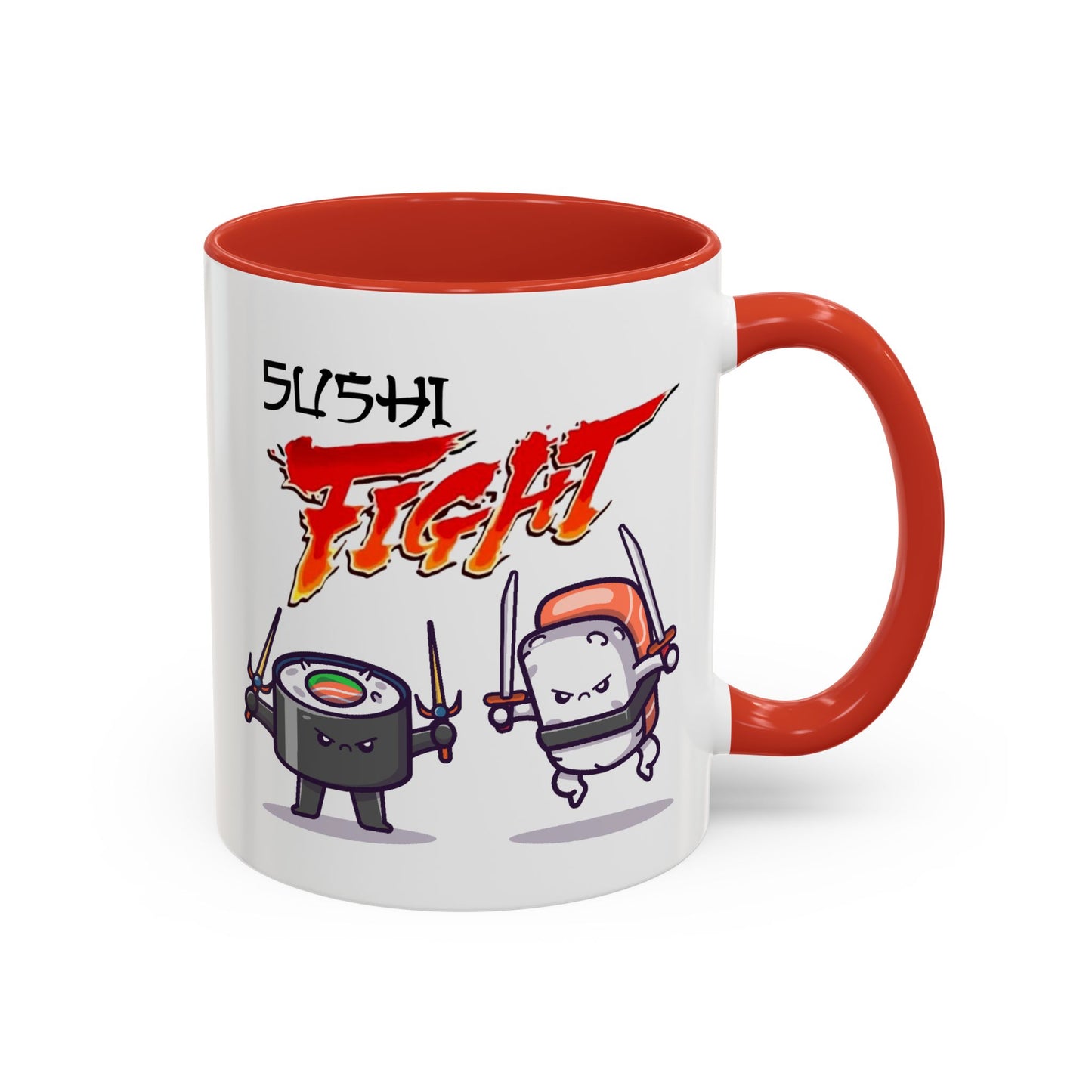 Humor Mug - Sushi Fight
