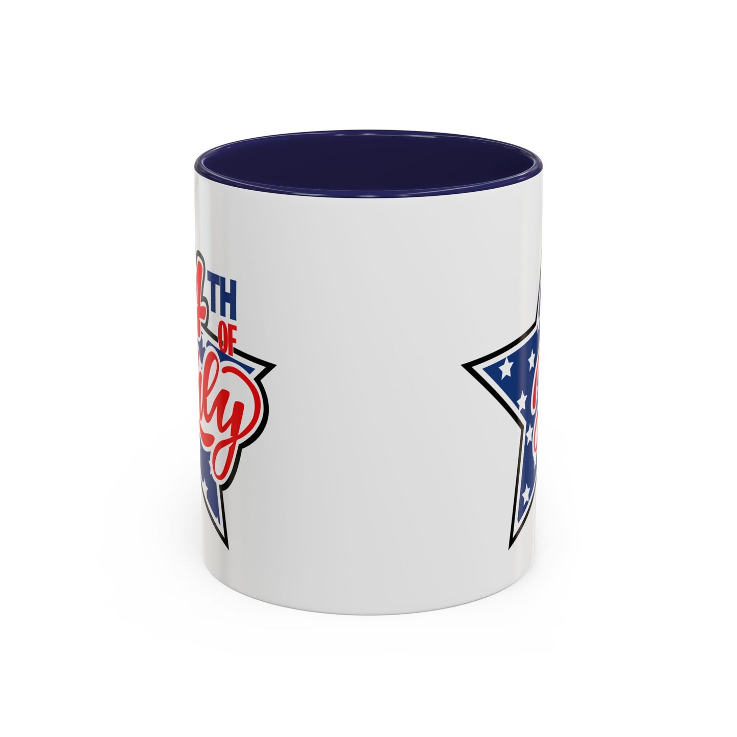 4th of July Mug - 4th of July Star Flag