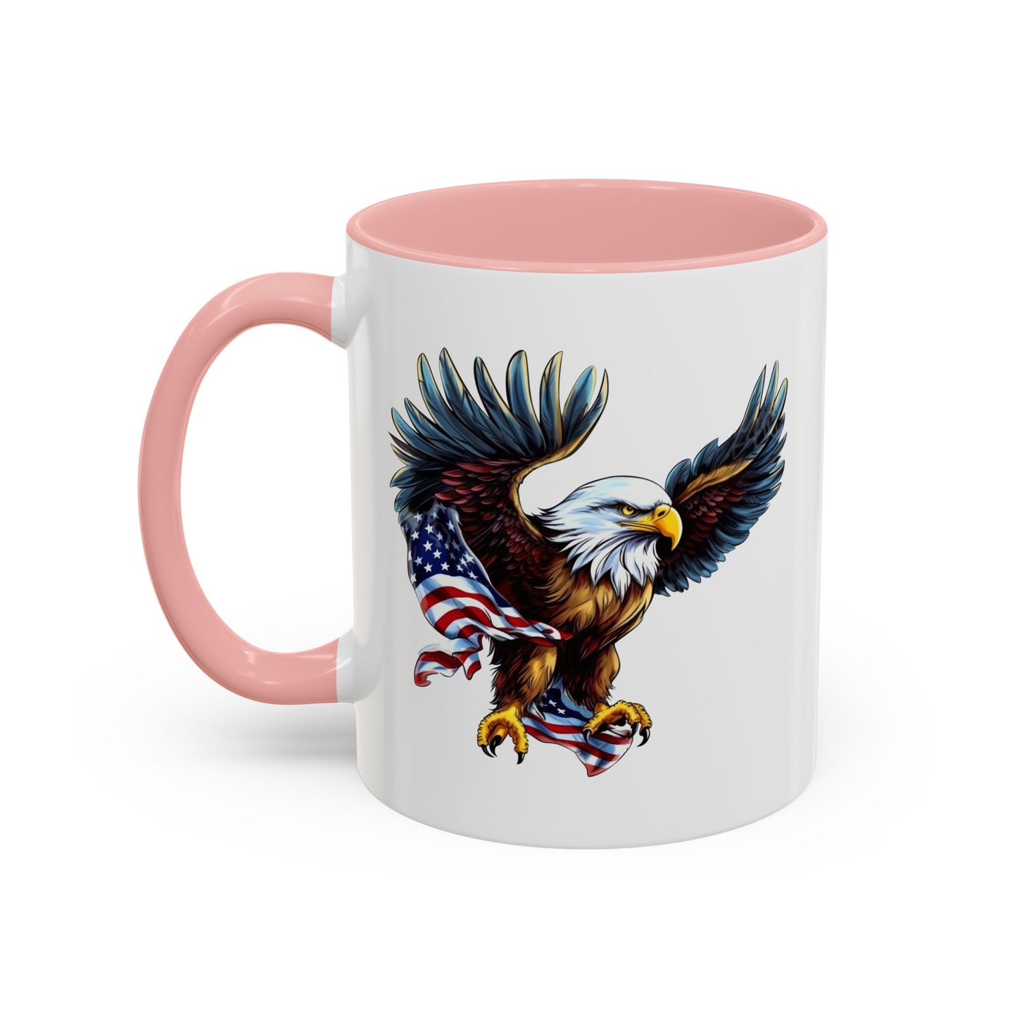 4th of July Mug - American Bald Eagle Flag 7