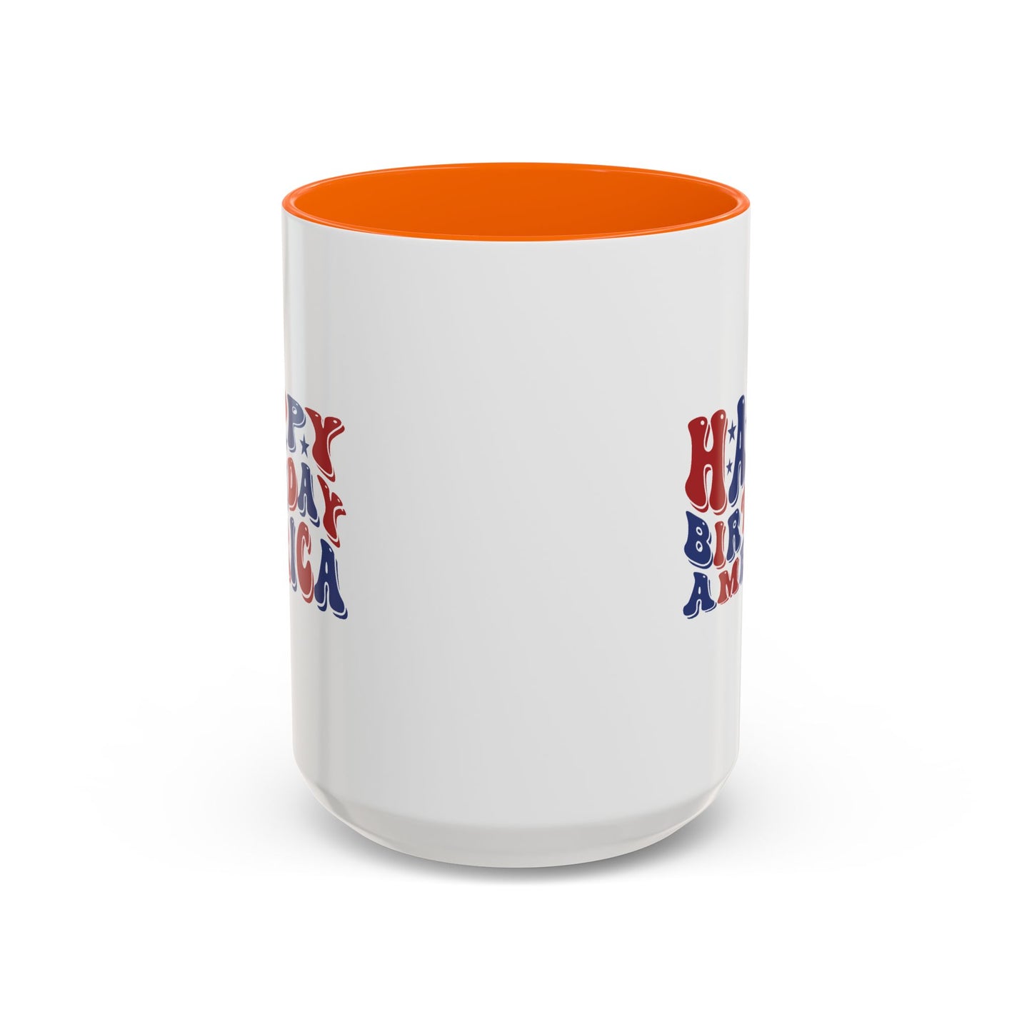 4th of July Mug - Happy Birthday America Retro