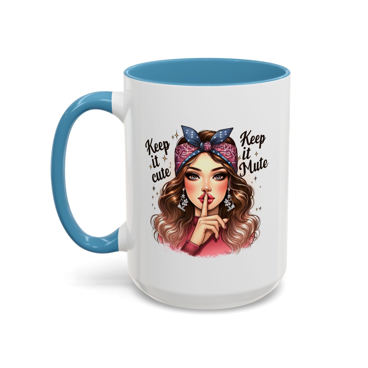 Humor Mug - Keep It Cute Keep It Mute