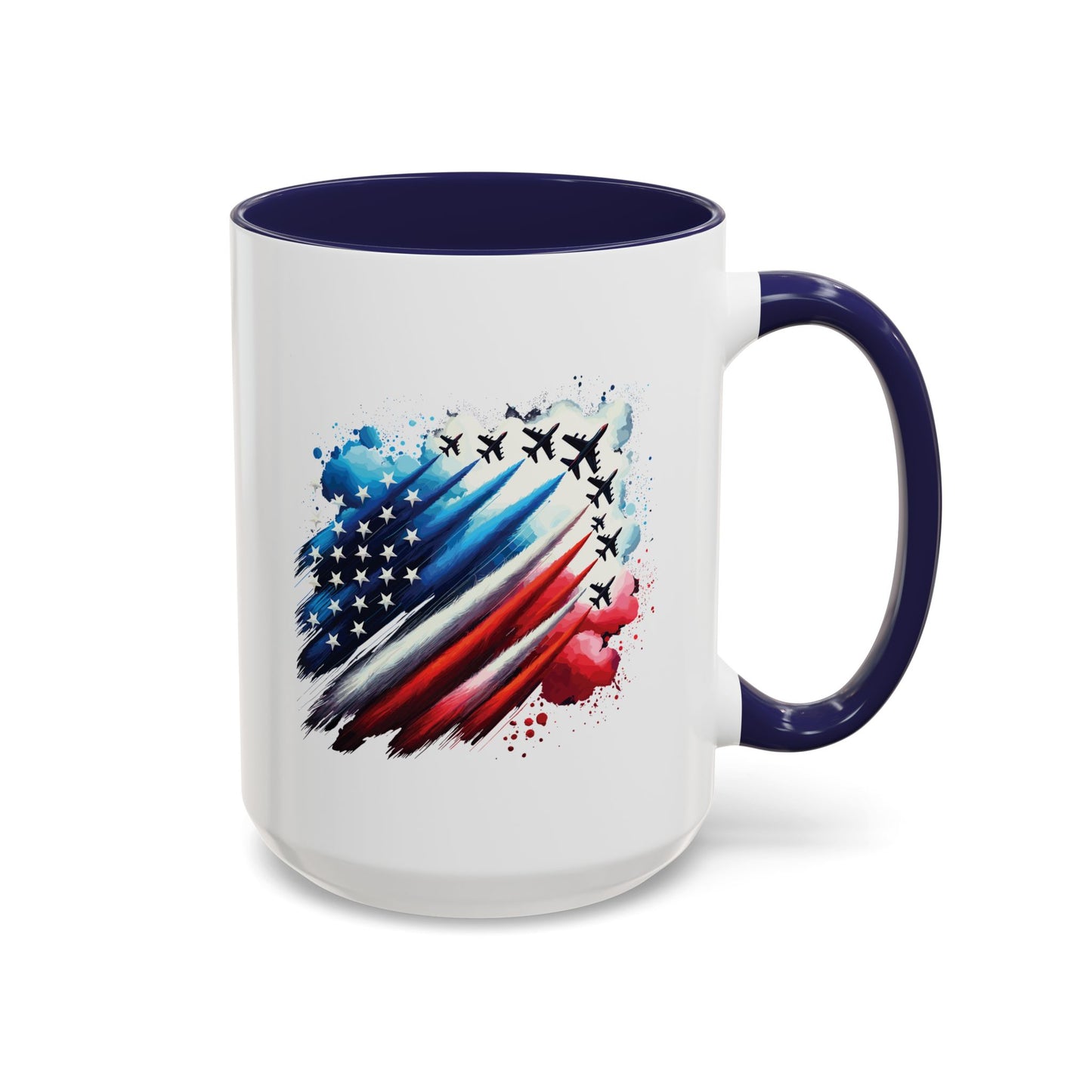 4th of July Mug - Fighter Jets USA Patriotic