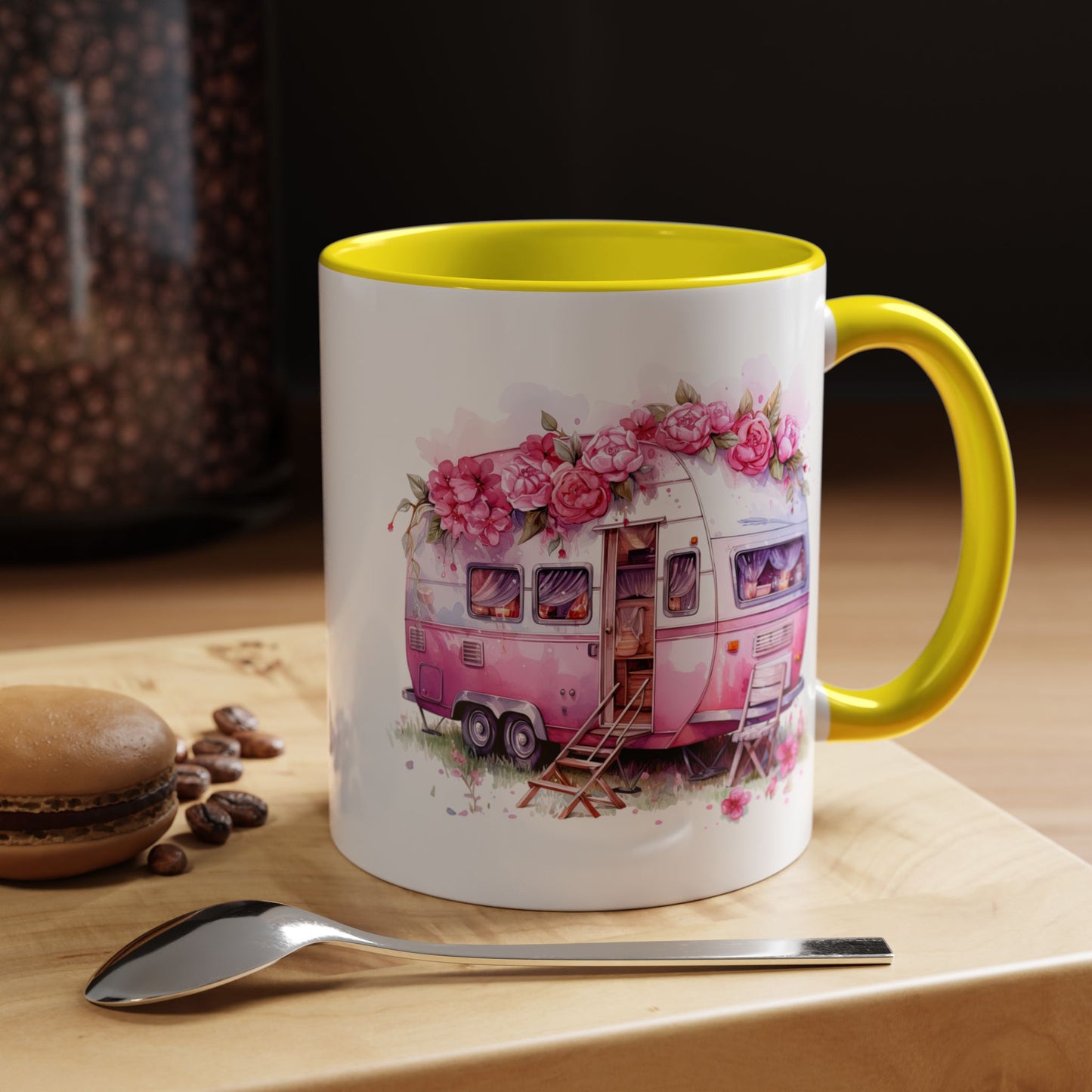 Adventure Mug - Pink Camper