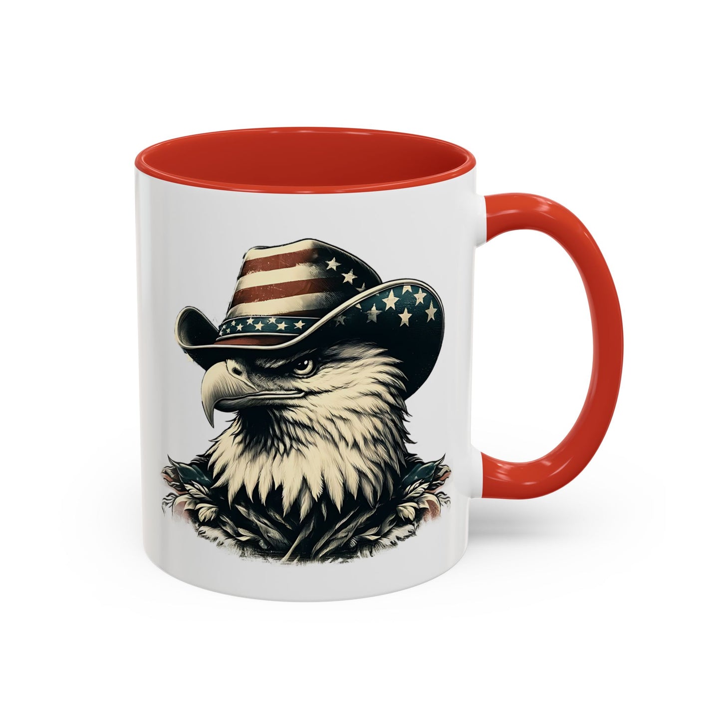 4th of July Mug - American Bald Eagle Flag 5