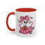 Halloween Mug - Ghost With Pink Bow