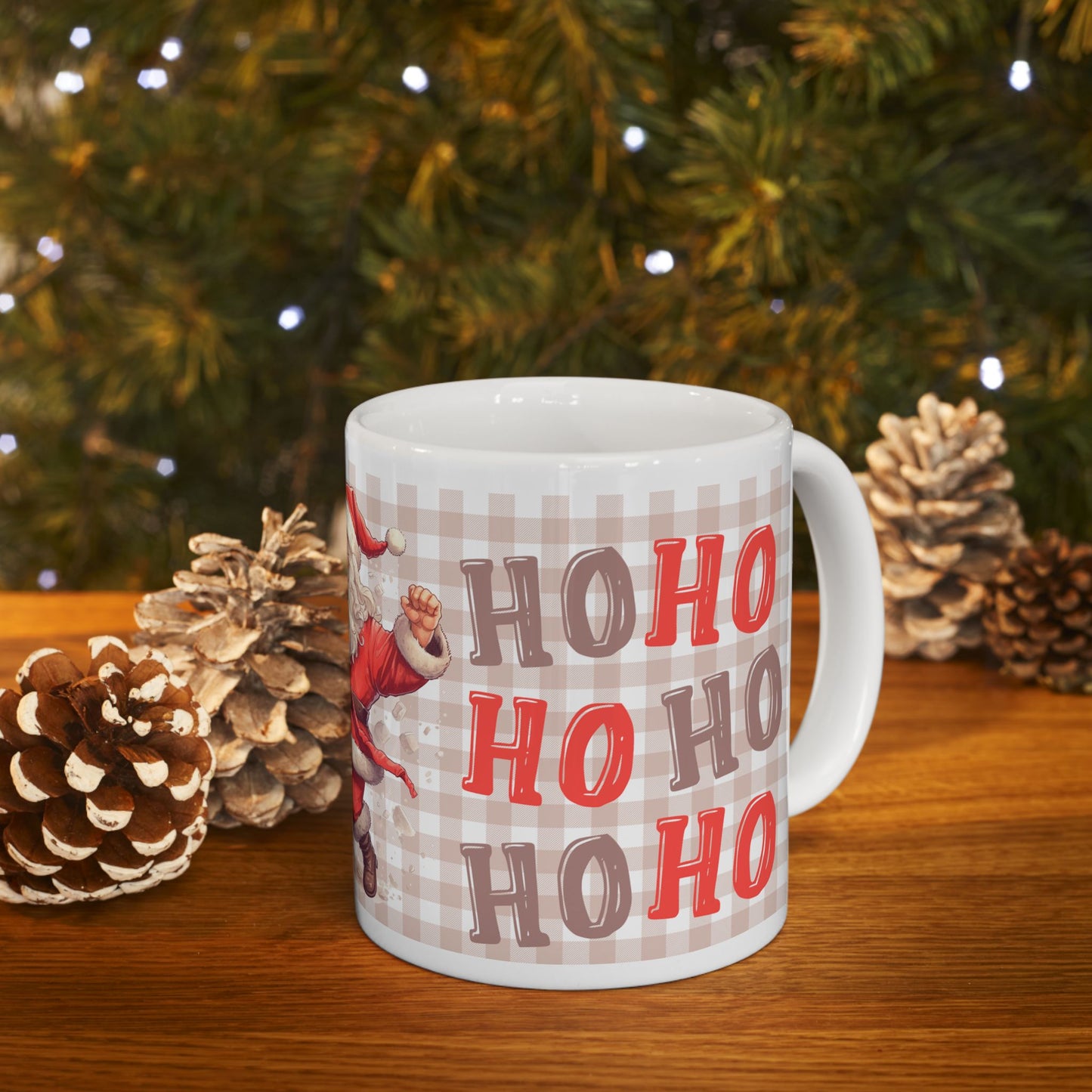 Christmas Mug - Ho Ho Ho Santa