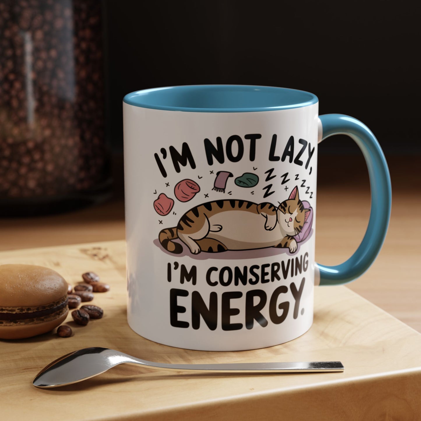 Animal Mug - I'm Not Lazy I'm Conserving Energy