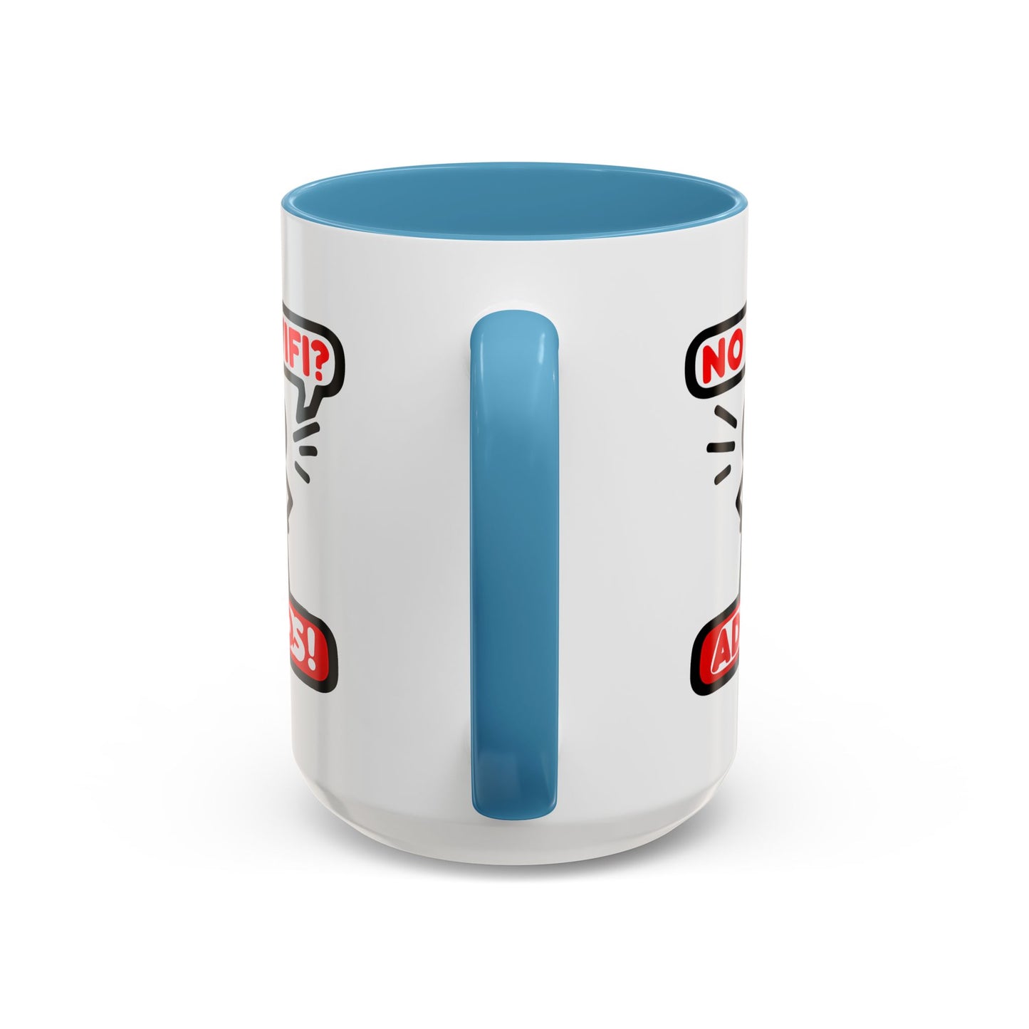 Humor Mug - No Wifi? Adios!