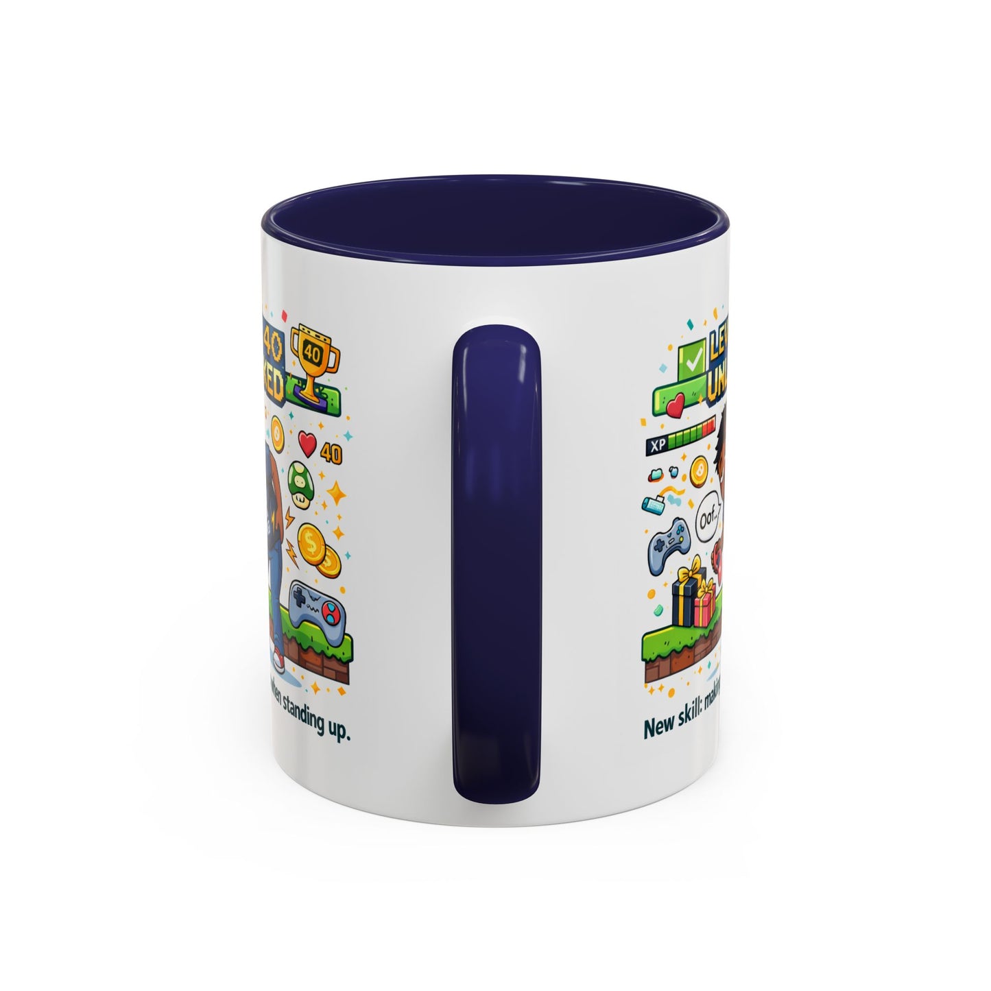 Birthday Mug - Level 40 Unlocked