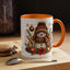 Christmas Mug - Gold Snowman
