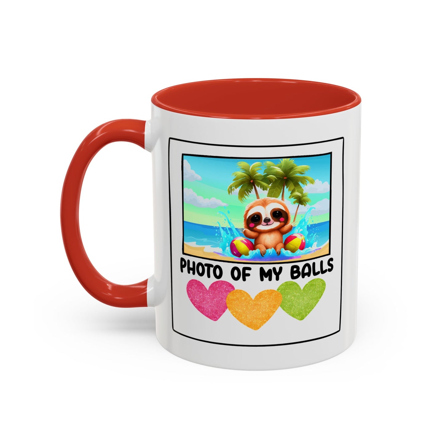 Adult Mug - Photo of My Balls