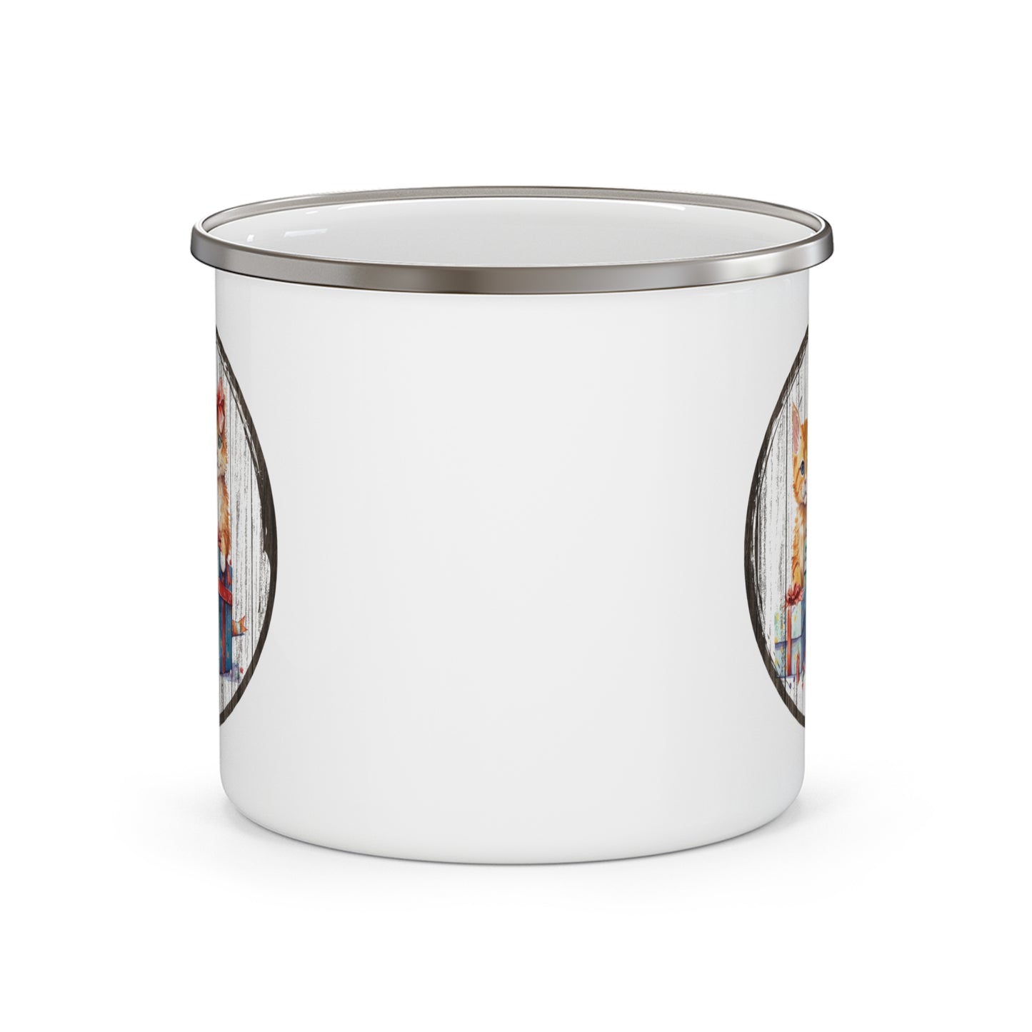 Christmas Mug - Cats and Present