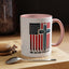 Religious Mug - One Nation Flag Cross