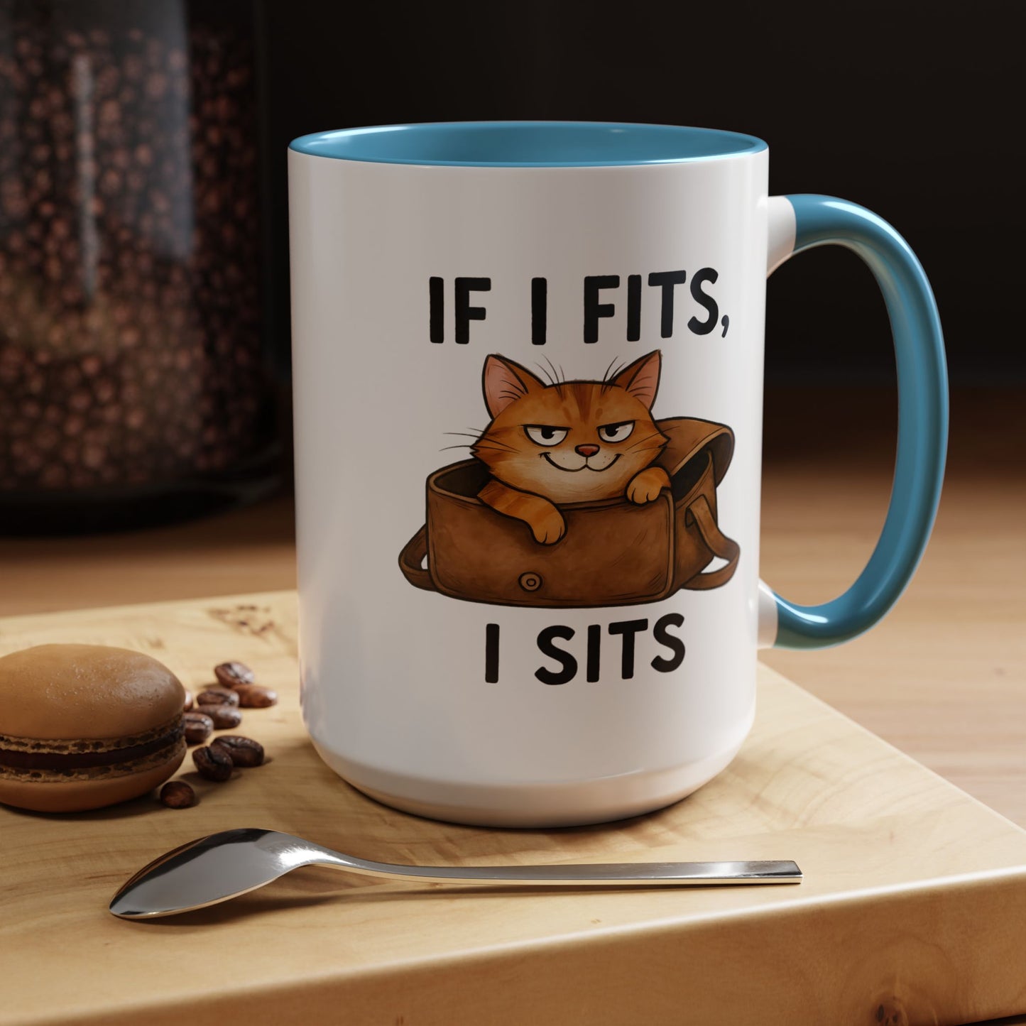 Animal Mug - If I Fits I Sits