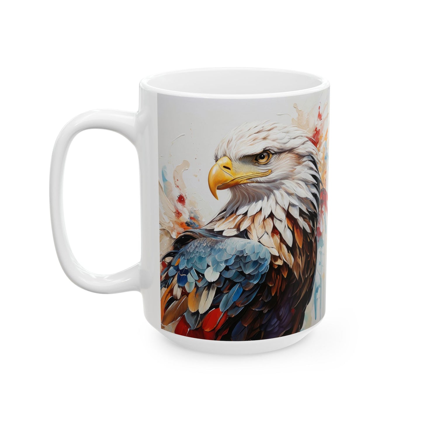 Artistic Mug - Eagle Oil Painting