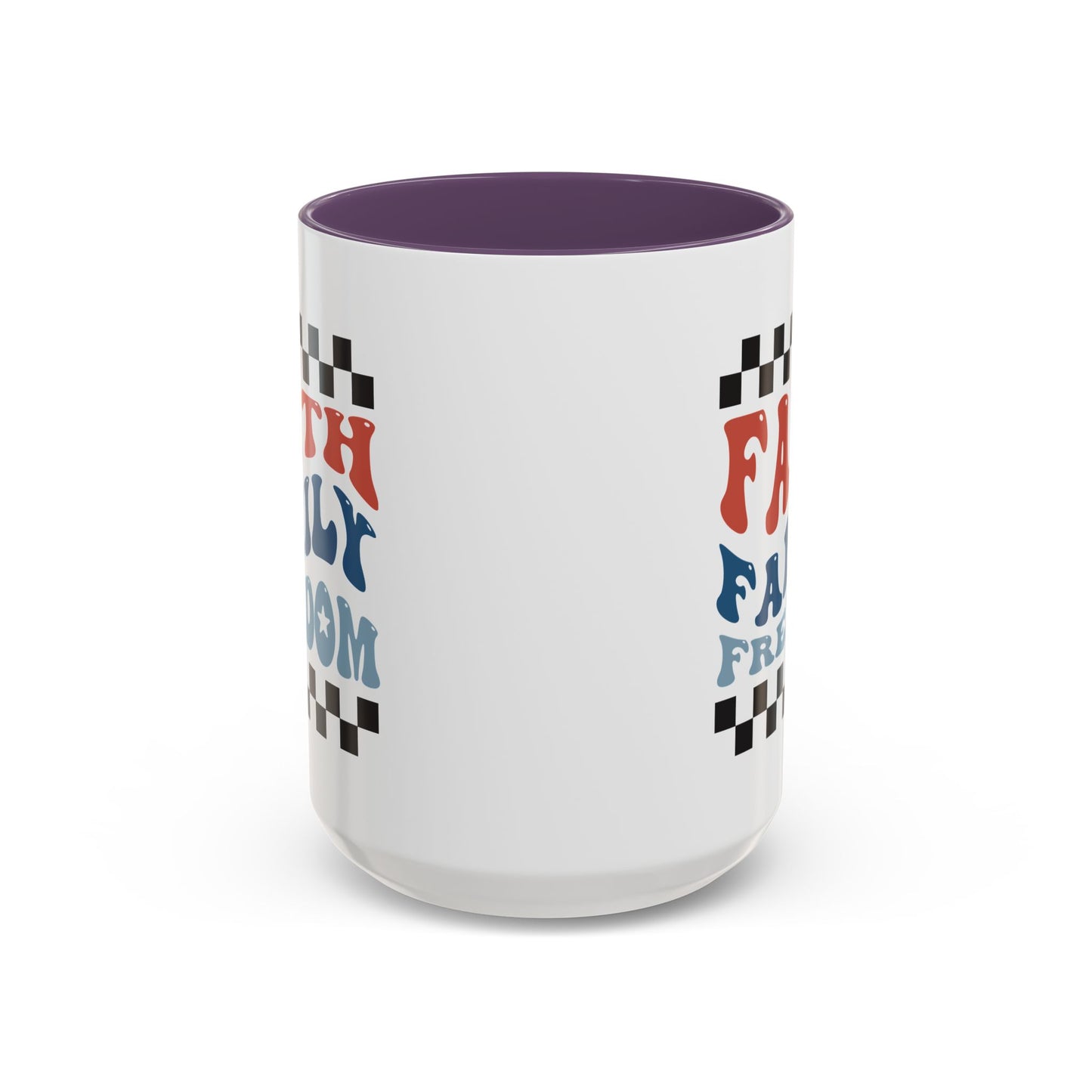 4th of July Mug - Faith Family Freedom