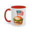4th of July - Burger Flag