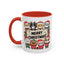 Christmas Mug - Merry Christmas Black Text Cute Animals