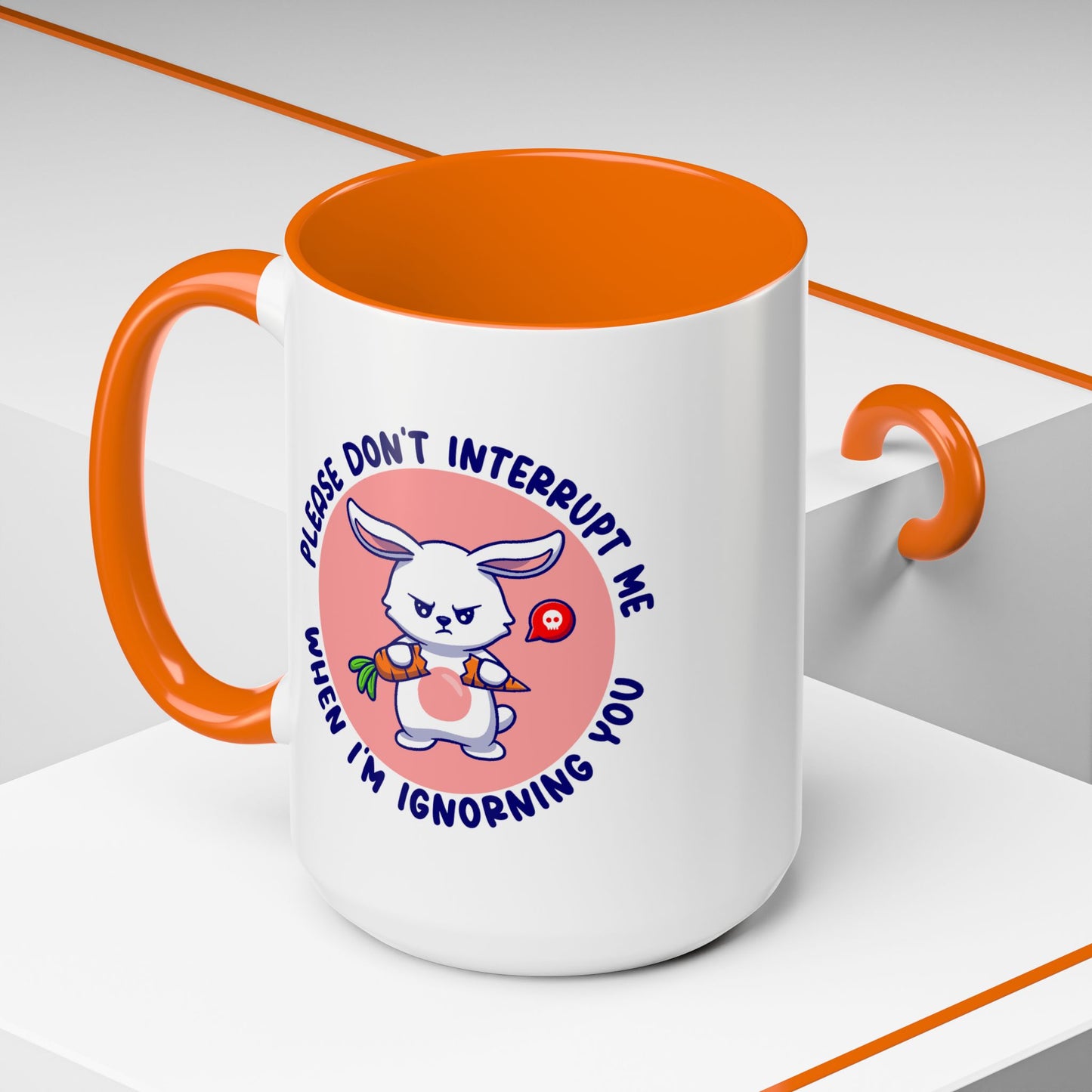 Humor Mug - Please Don't Interrupt Me