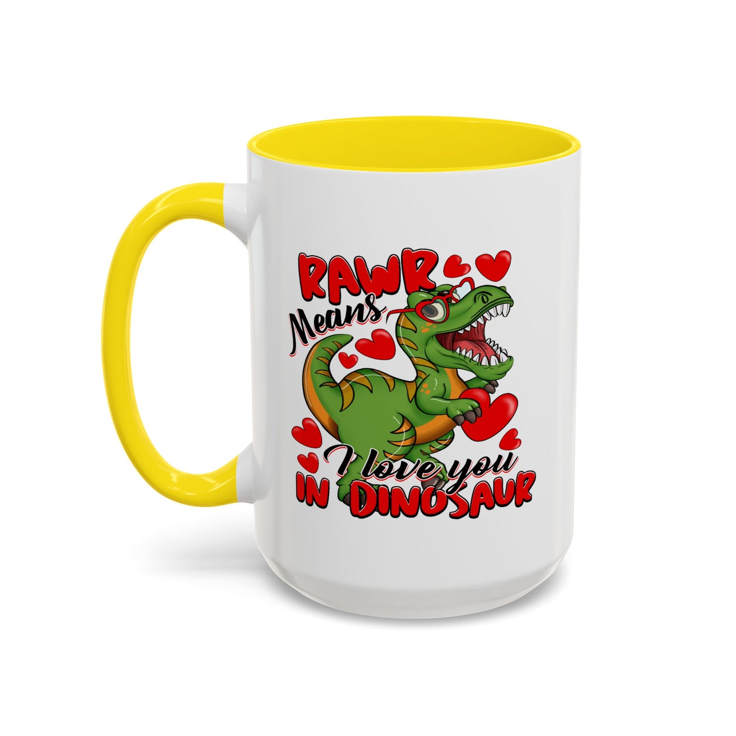 Anniversary Mug - Rawr Means I Love You