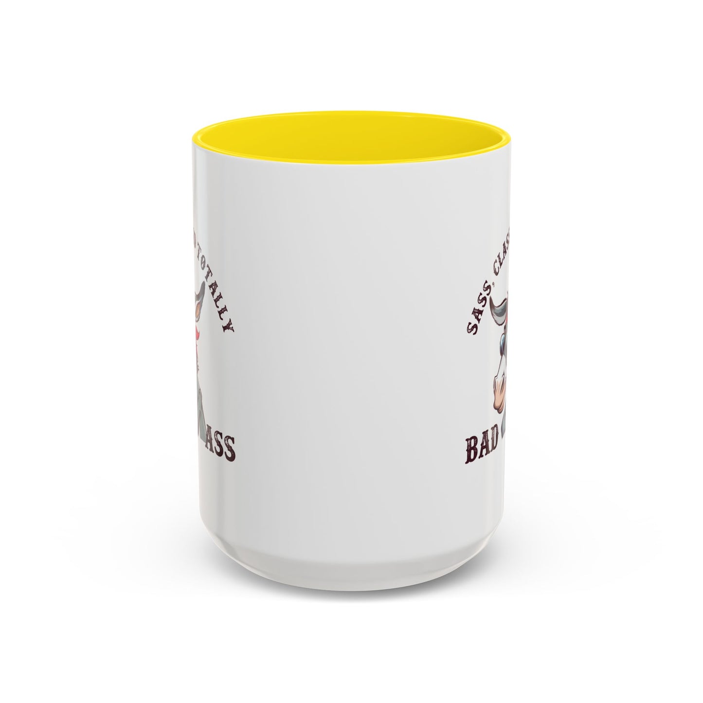 Humor Mug - Sass, Class, And Totally Bad Ass Male