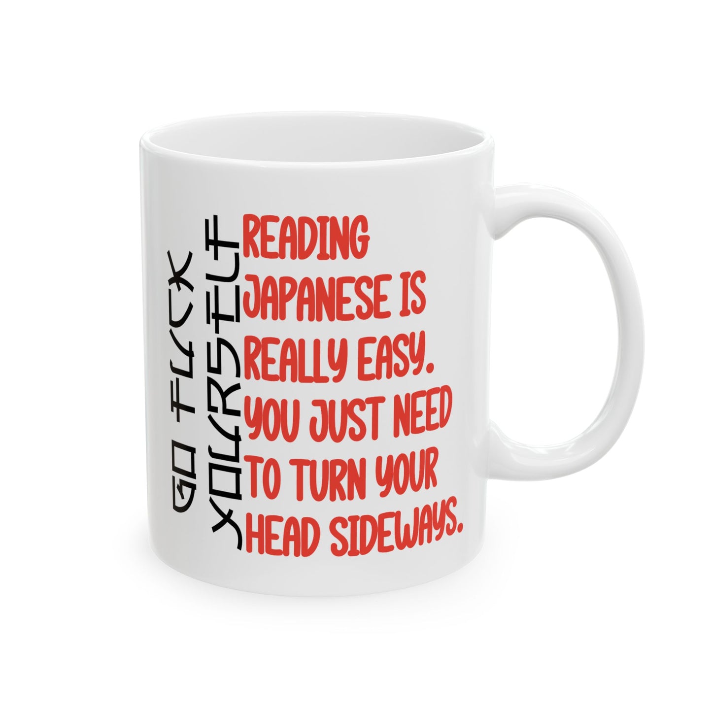 Adult Mug - Reading Japanese Is Really Easy