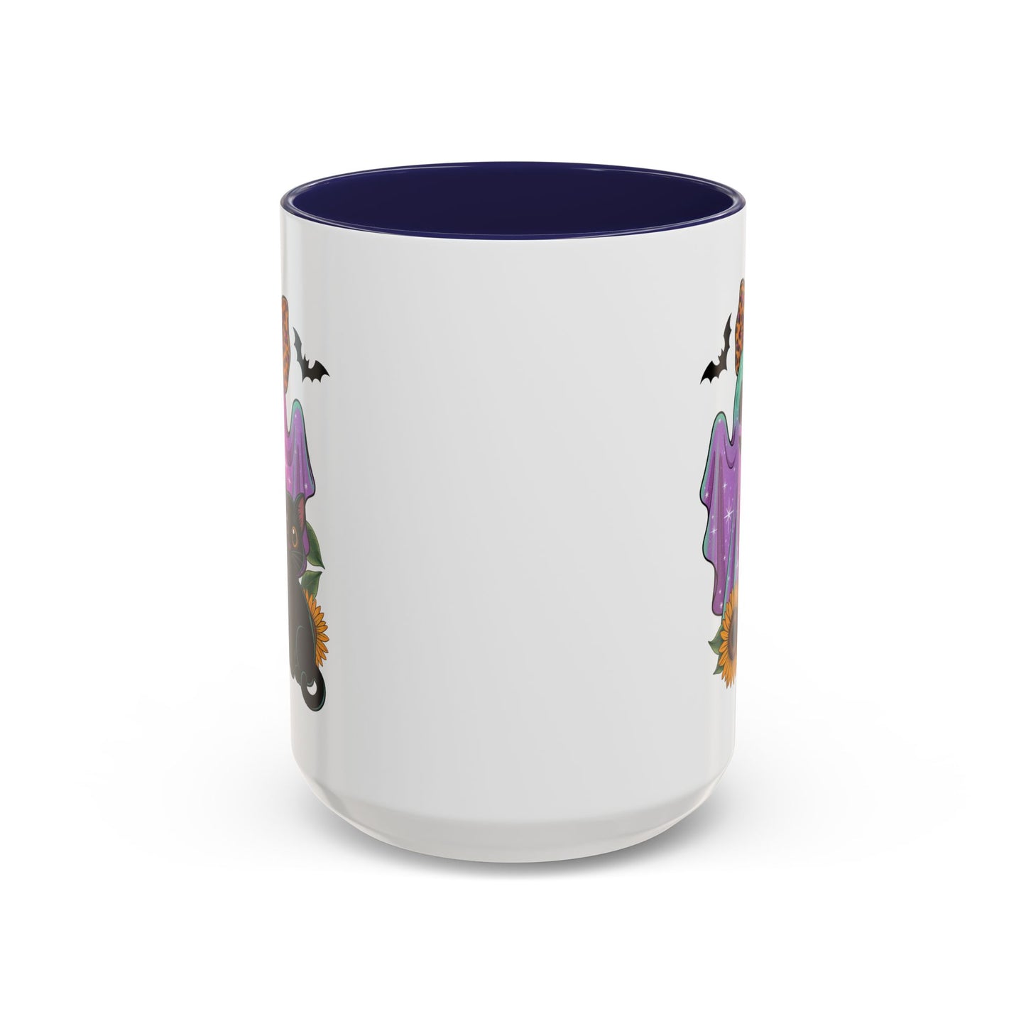 Halloween Mug - Cute Ghost With Cat