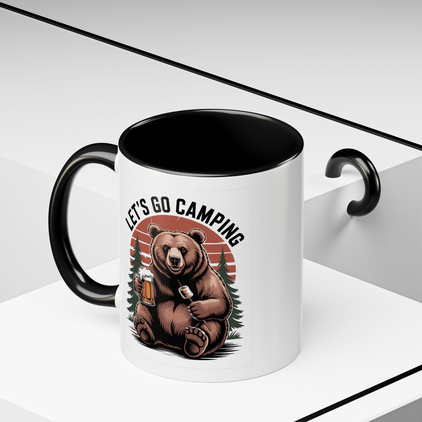 Adventure Mug - Let's Go Camping Bear