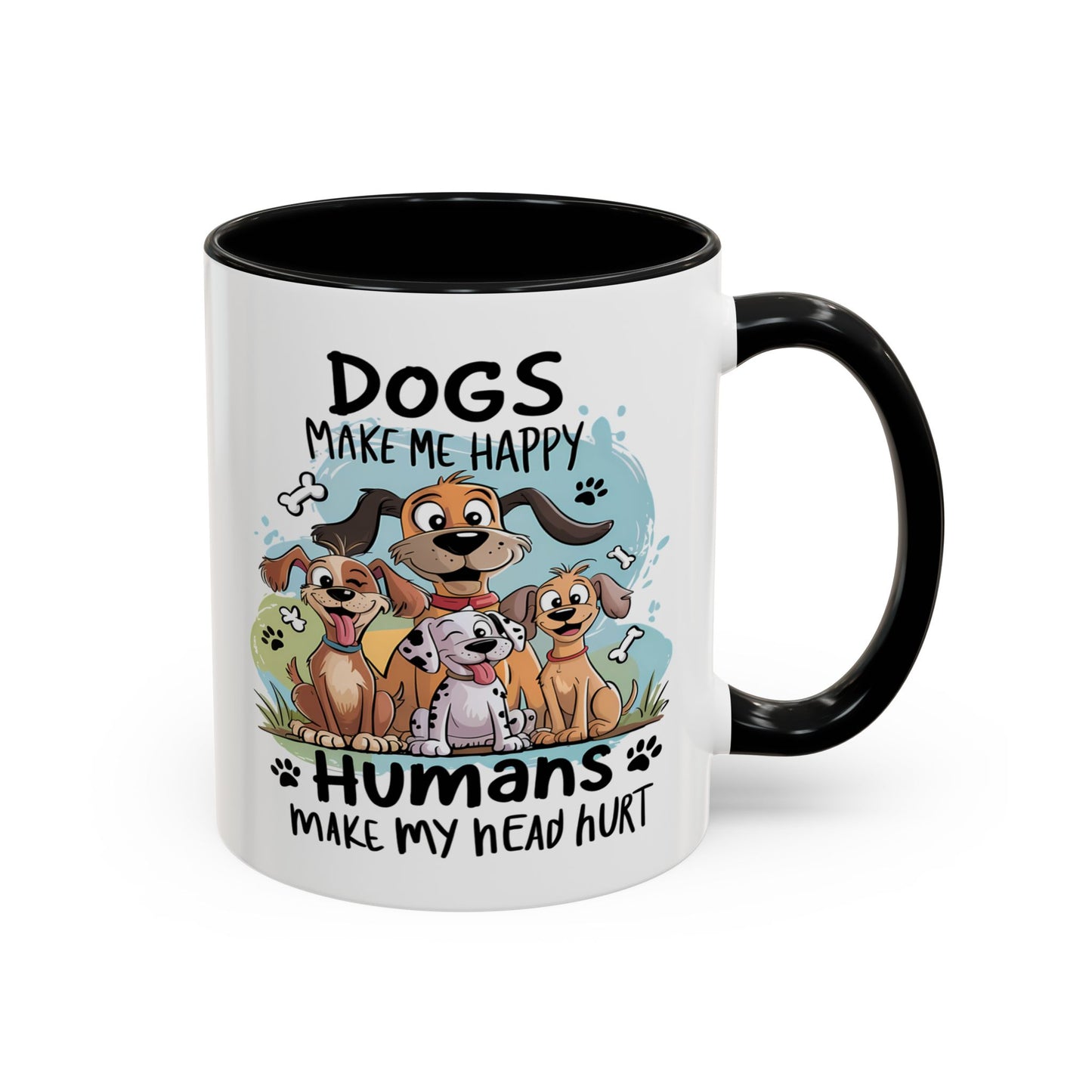Animal Mug - Dogs Make Me Happy